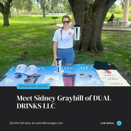 Sidney Graybill’s Journey: From Overcoming Adversity to Launching Dual Drinks – As Featured in Nashville Voyager