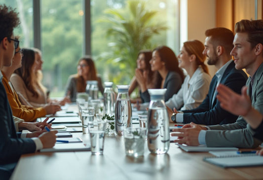 Stay Energized and Focused at Conferences (Stay Hydrated During All-Day Conferences with Dual Drinks)