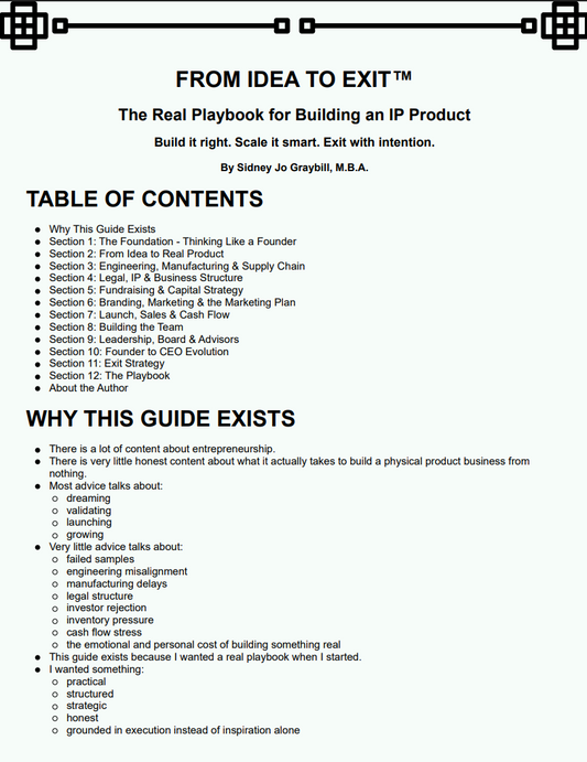 From Idea to Exit - The Product Playbook
